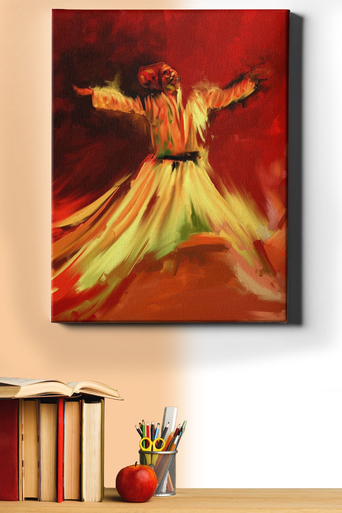 Sayılarla Boyama Seti Kasnaklı Semazenin Gecesi