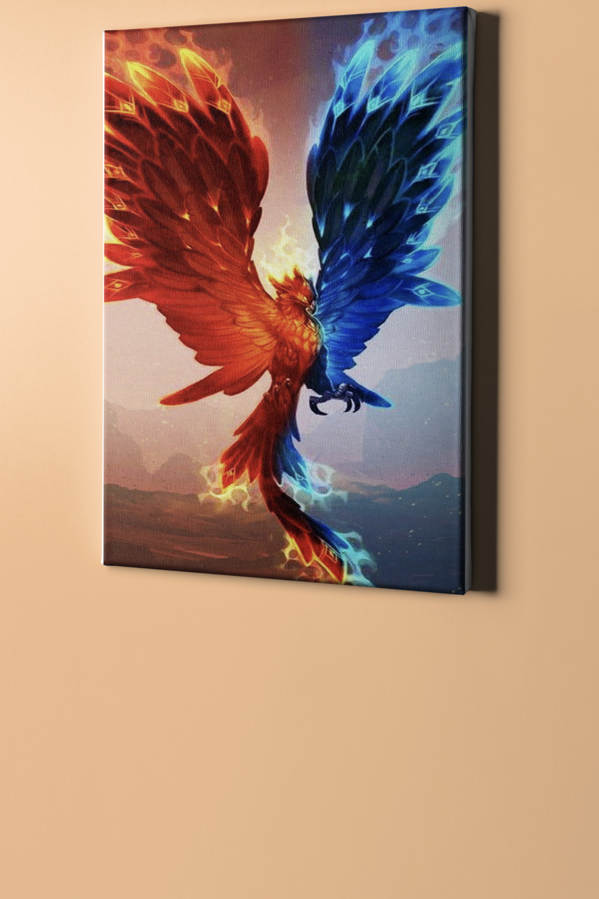 Sayılarla Boyama Seti Kasnaklı Ateş Ve Su - Görsel 2