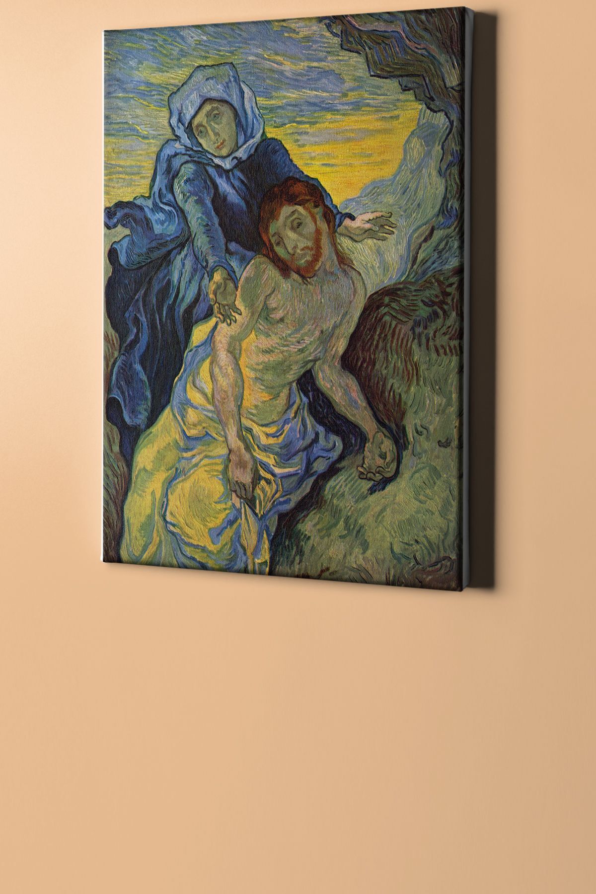 Sayılarla Boyama Seti Kasnaklı Van Gogh Pıeta - Görsel 2