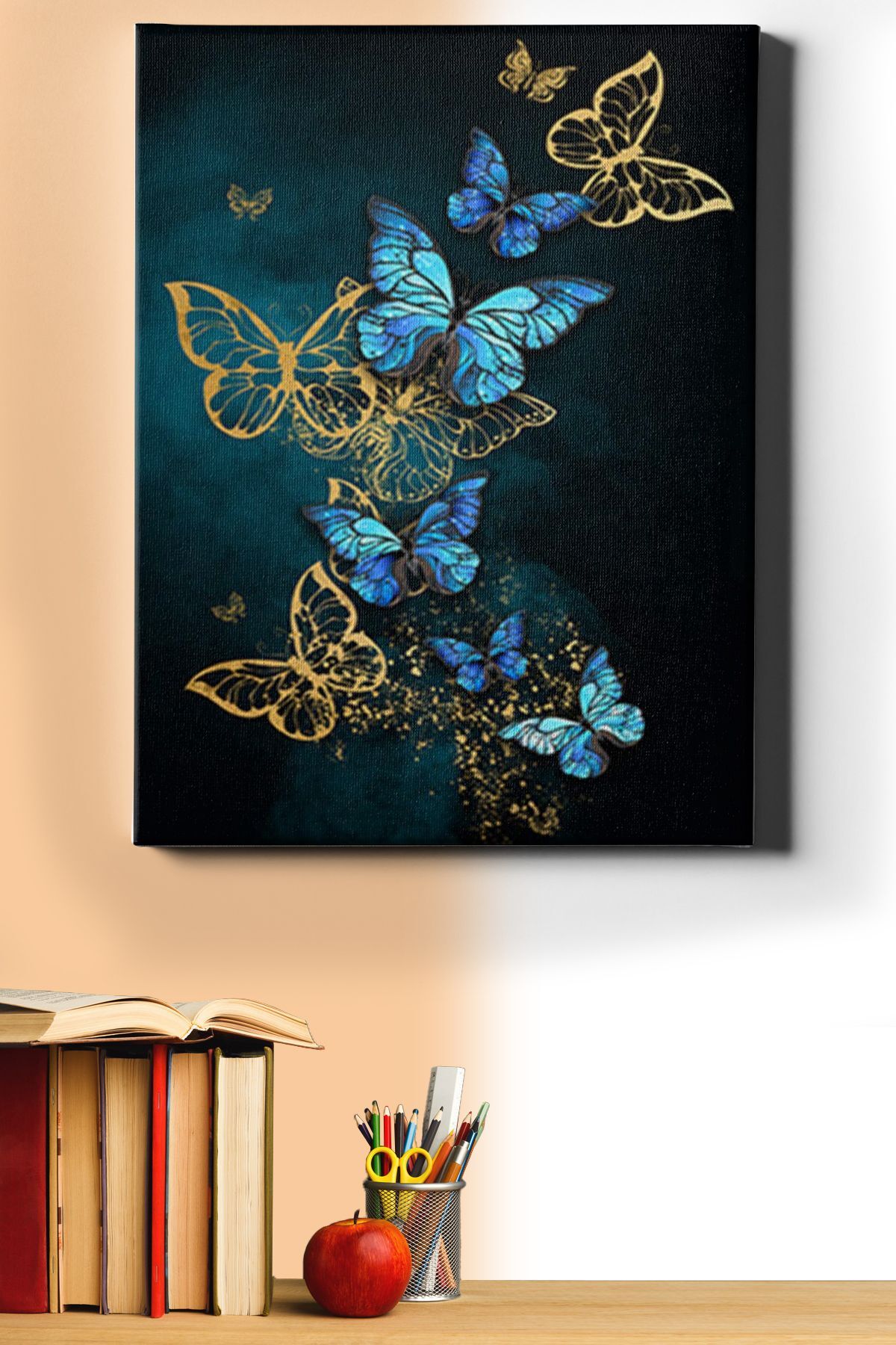 Sayılarla Boyama Seti Kasnaklı Kelebekler