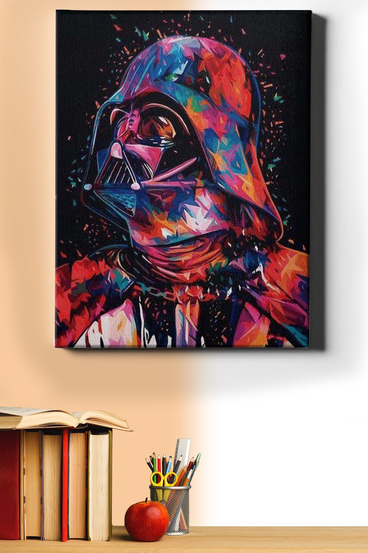 Sayılarla Boyama Seti Kasnaklı Darth Vader