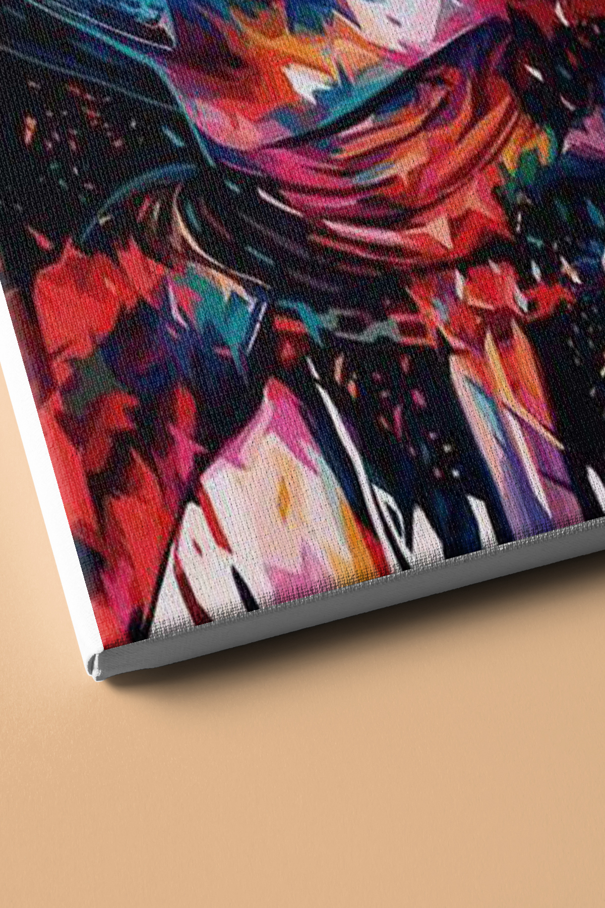 Darth Vader Sayılarla Boyama Seti Tuval Seti Fırça Boya Dahil (kasnaklı) Hobi - Görsel 3