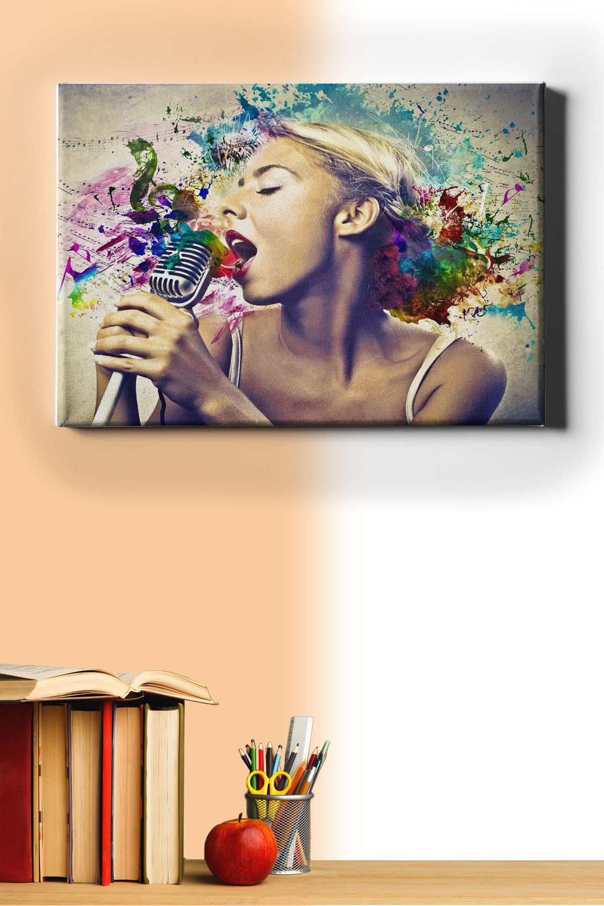 Sayılarla Boyama Seti Kasnaklı Müzik Ve Renkler