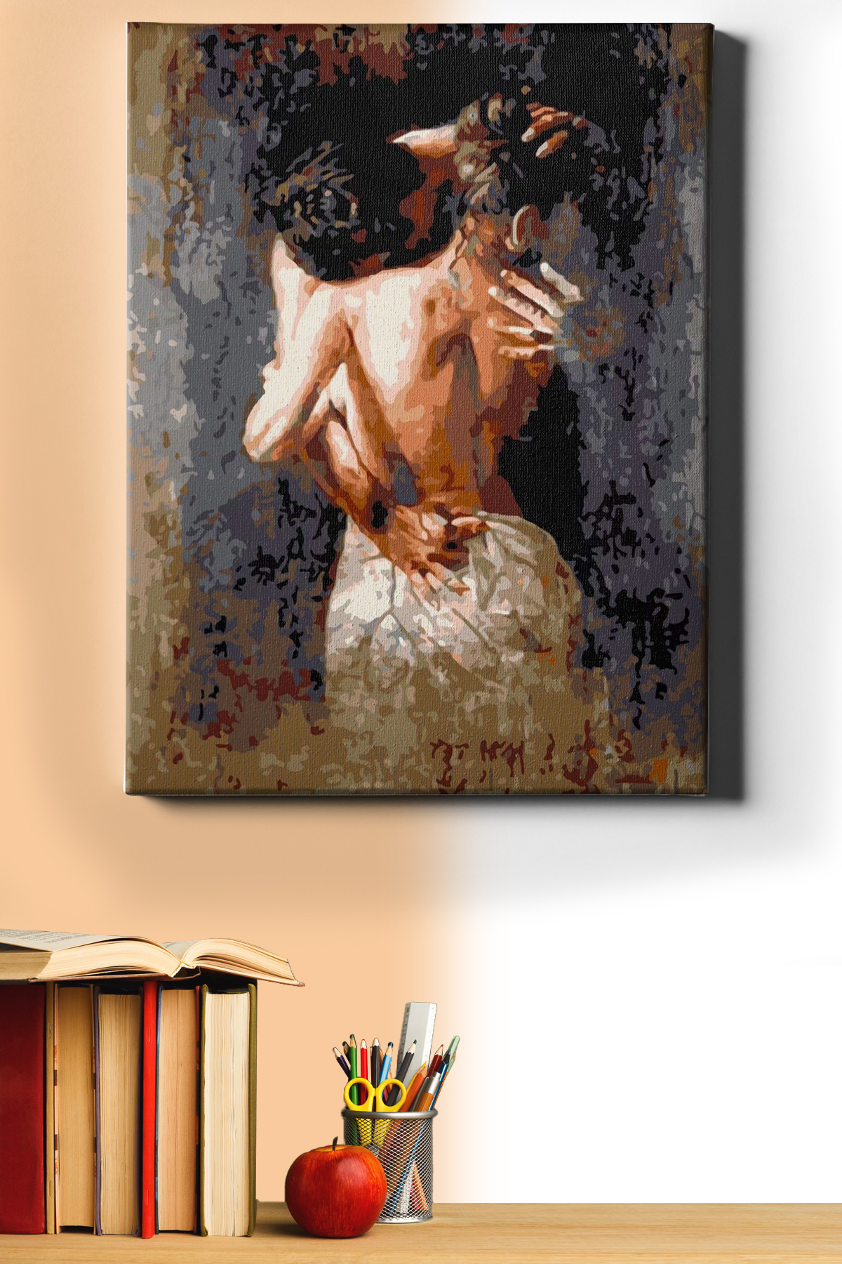 Sayılarla Boyama Seti Kasnaklı Aşk Ve Tutku