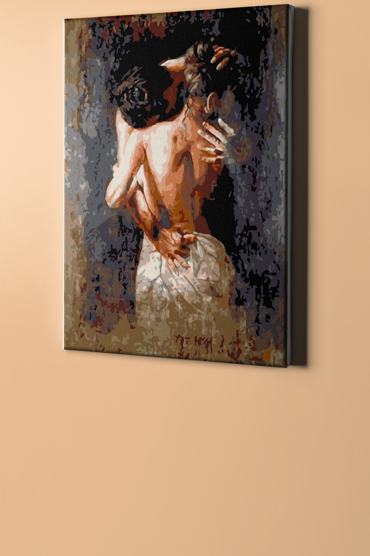 Sayılarla Boyama Seti Kasnaklı Aşk Ve Tutku - Görsel 2