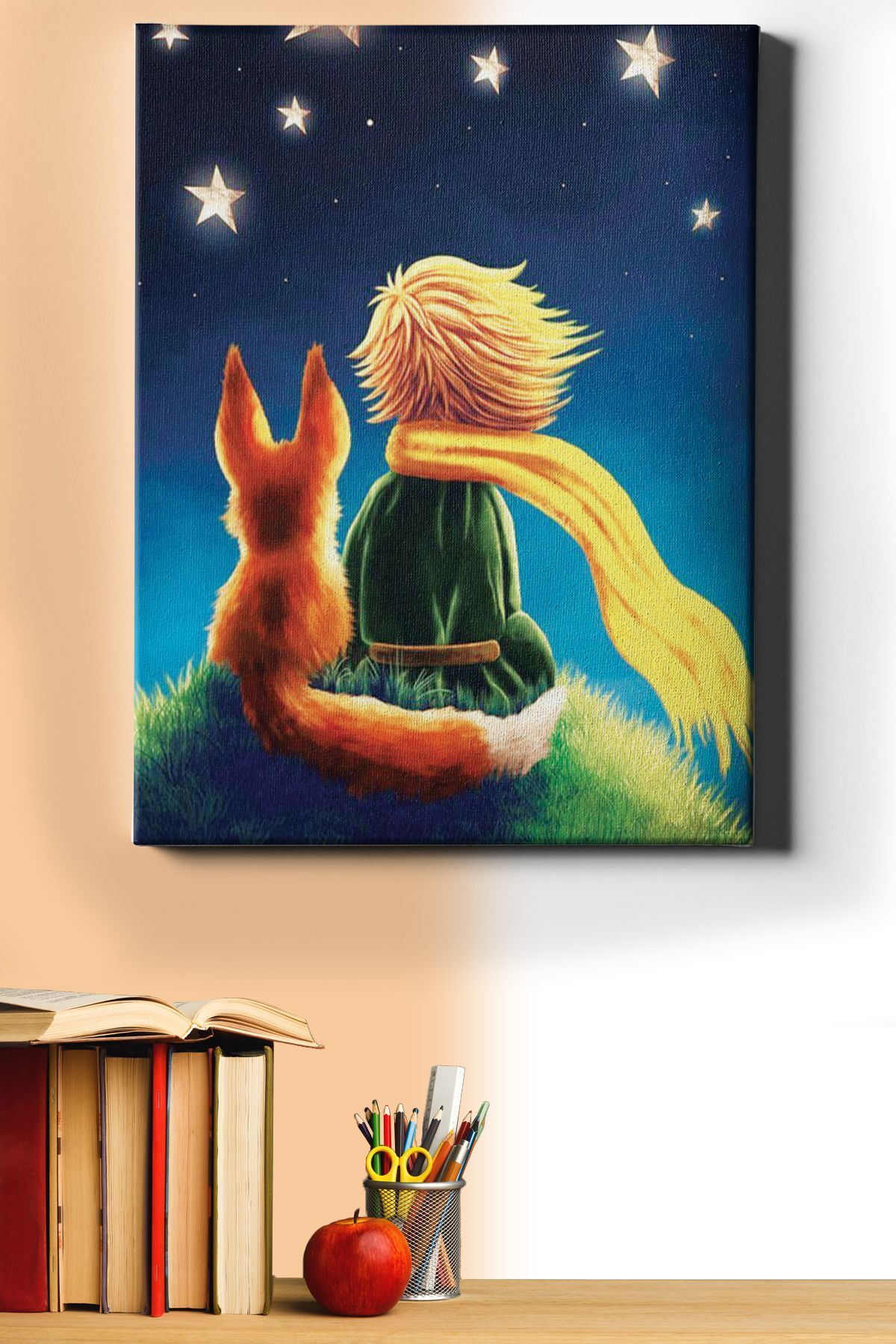 Sayılarla Boyama Seti Kasnaklı Küçük Prens Ve Tilki