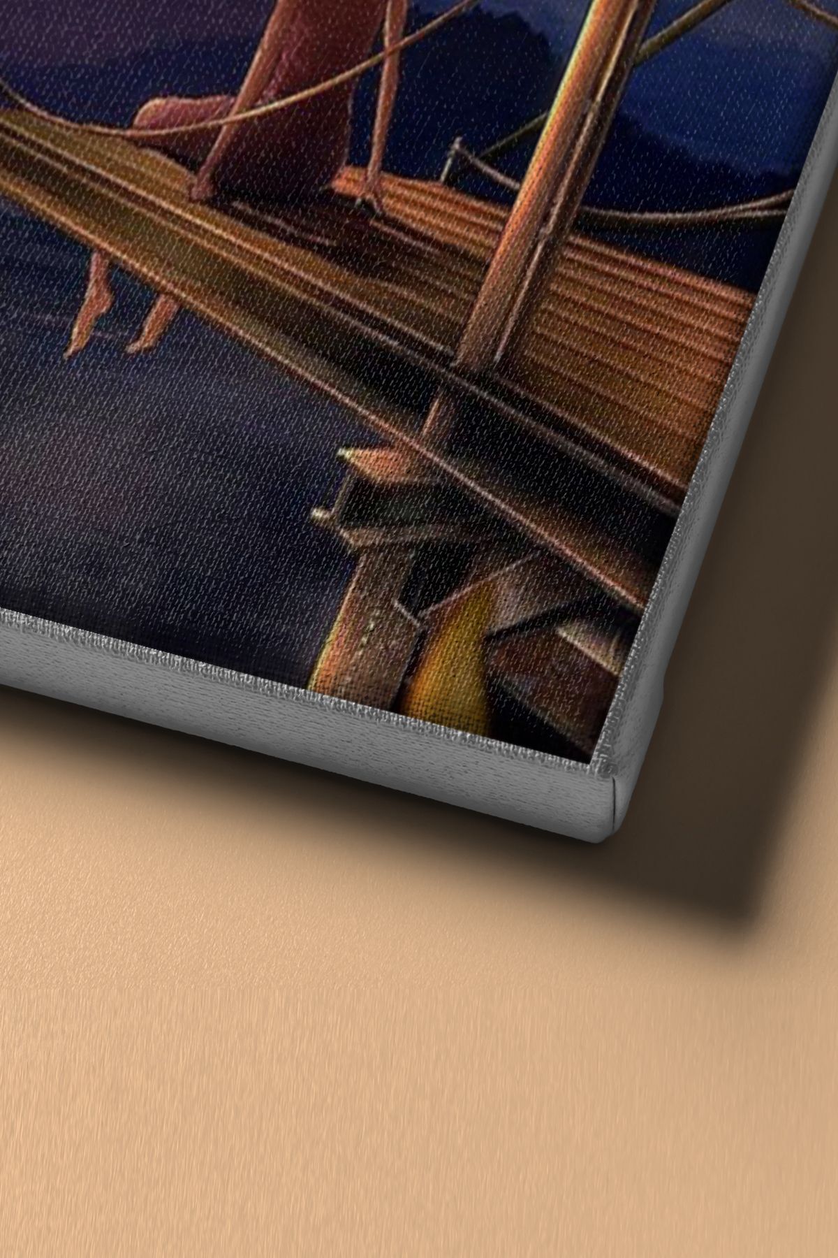 Sayılarla Boyama Seti Kasnaklı Işıklı Manzara - Görsel 4