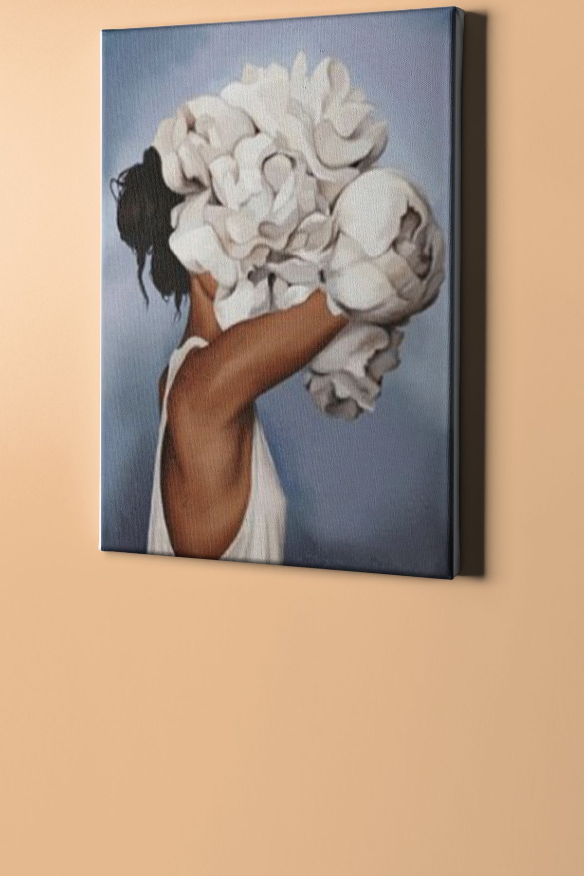 Sayılarla Boyama Seti Kasnaklı Kadınlar Çiçektir - Görsel 2