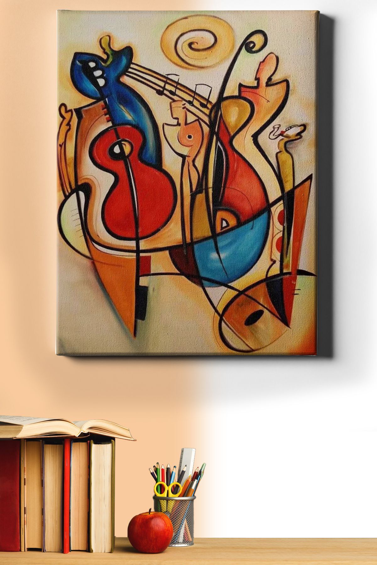 Sayılarla Boyama Seti Kasnaklı Kandınsky Ve Müzik