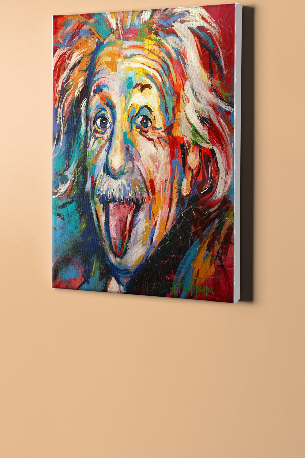 Sayılarla Boyama Seti Kasnaklı Eınsteın'ın Dili - Görsel 2