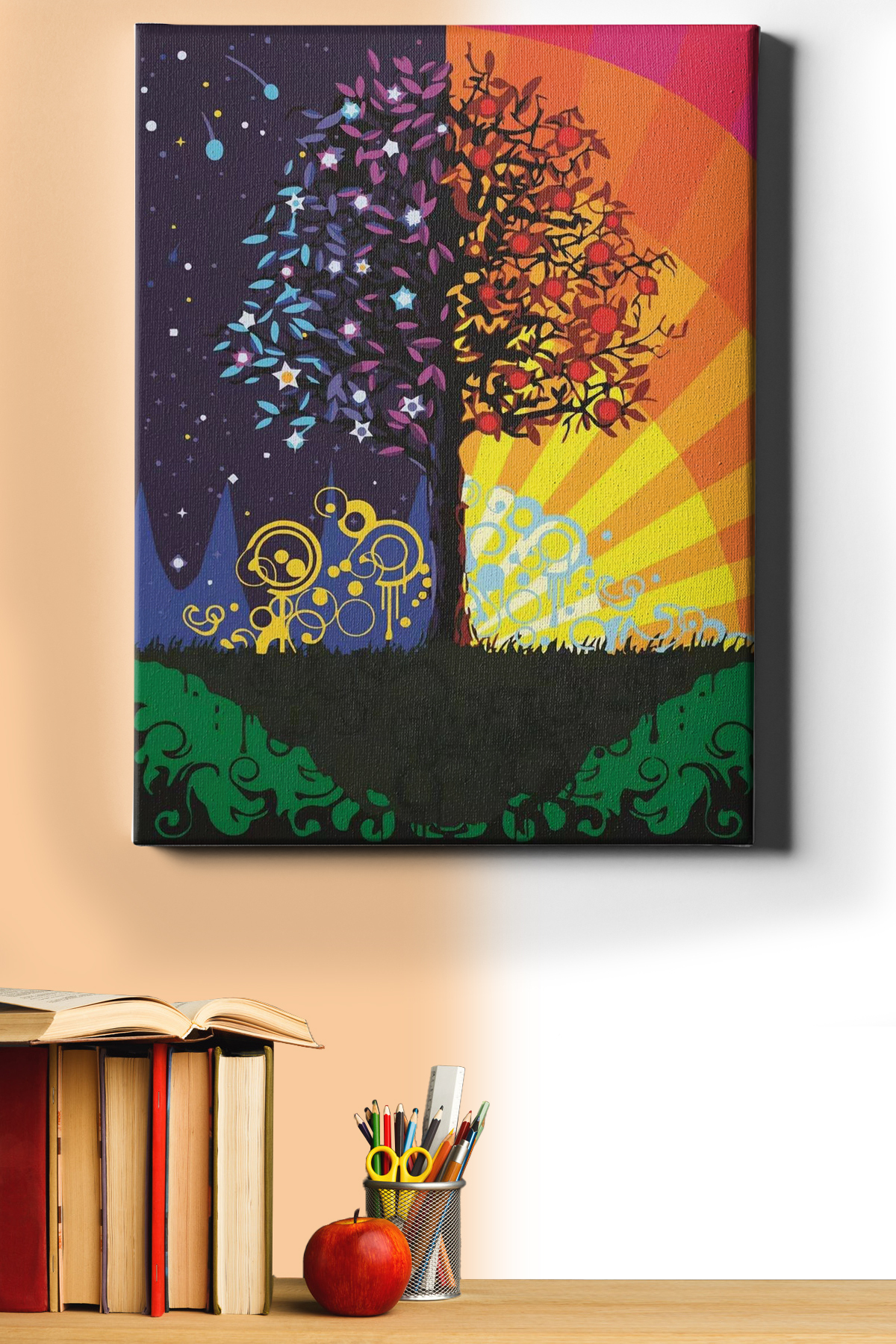 Sayılarla Boyama Seti Kasnaklı Zaman Döngüsü