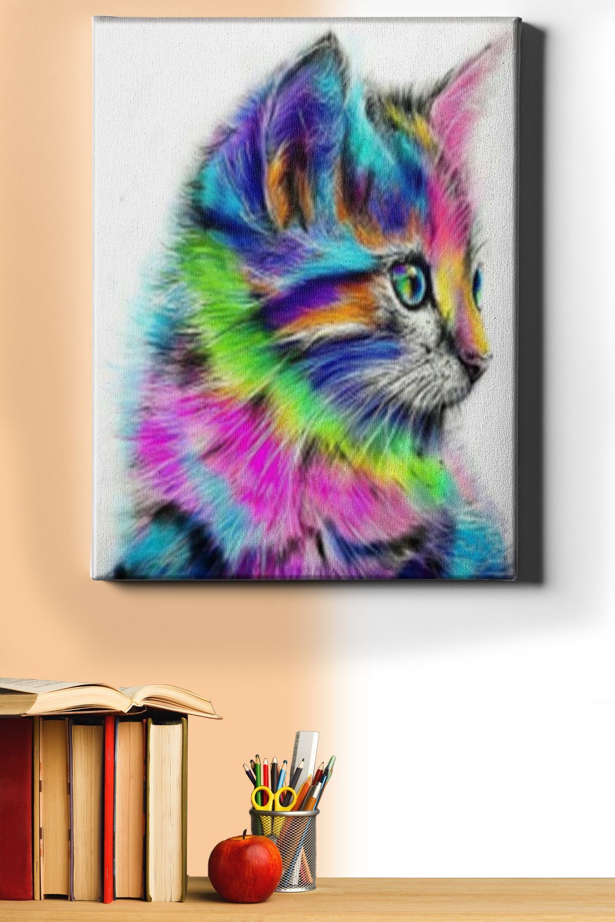 Sayılarla Boyama Seti Kasnaklı Tatlı Pisicik