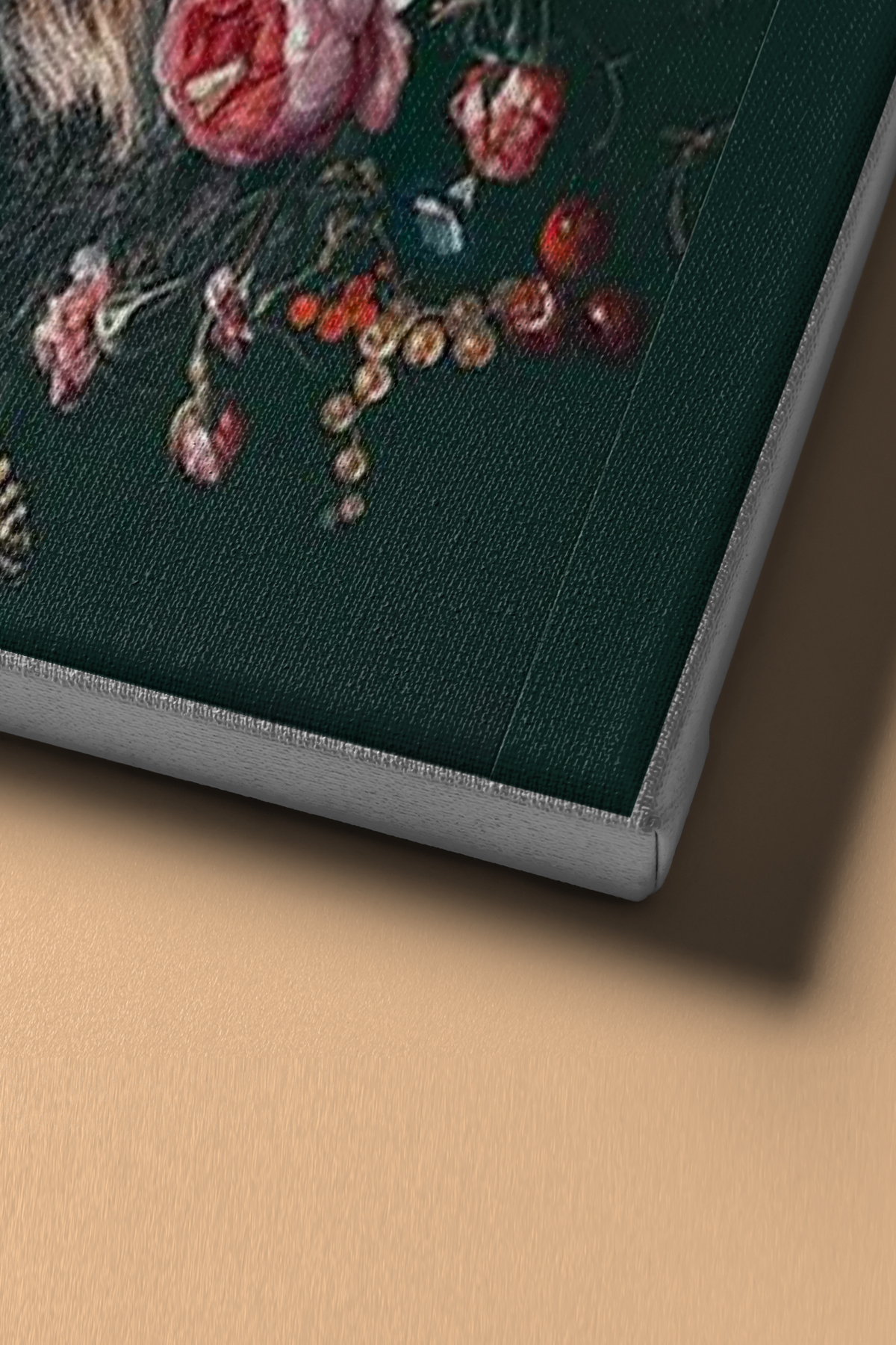 Sayılarla Boyama Seti Kasnaklı Geyik Ve Çiçekler - Görsel 4