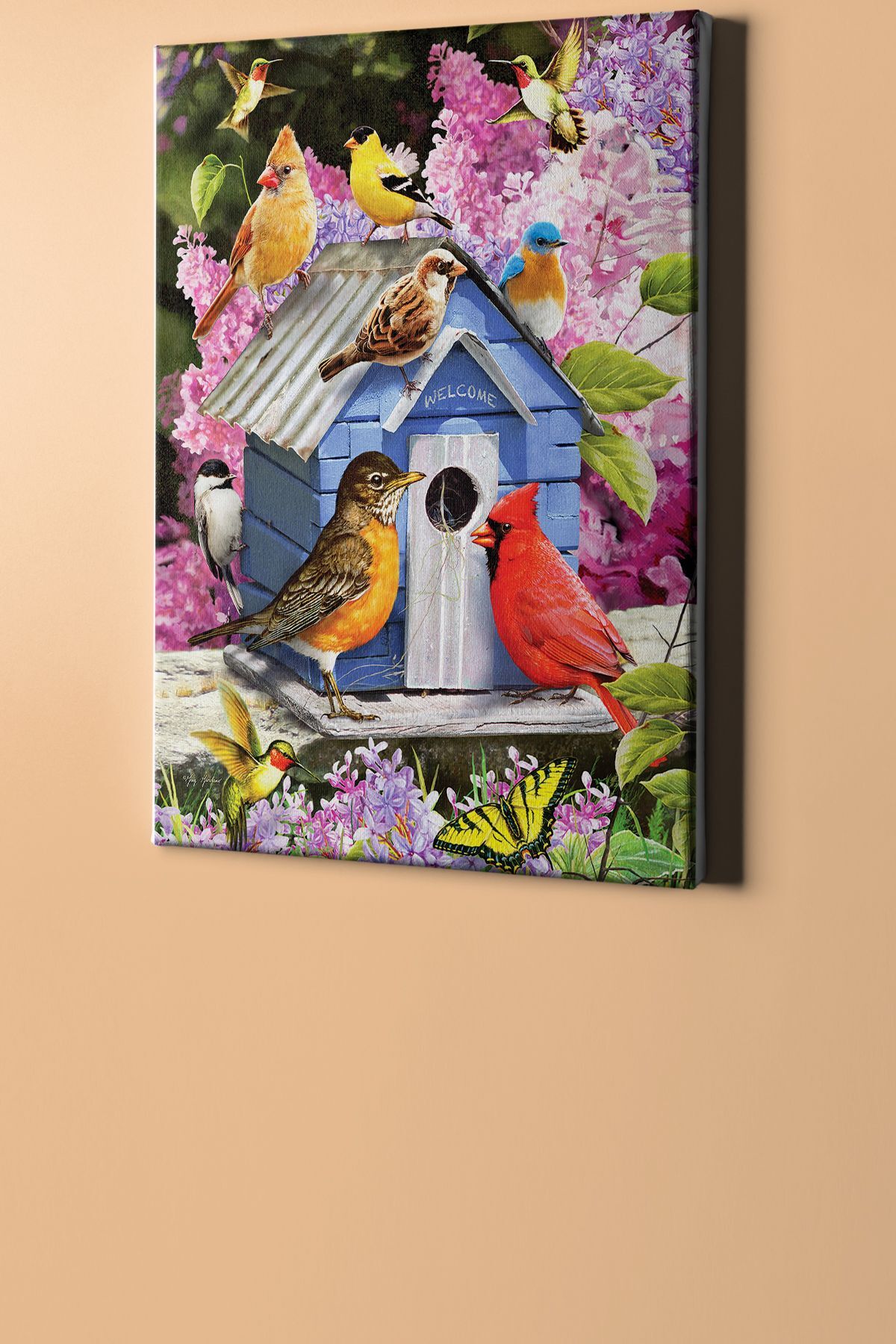 Sayılarla Boyama Seti Kasnaklı Kuşevi - Görsel 2