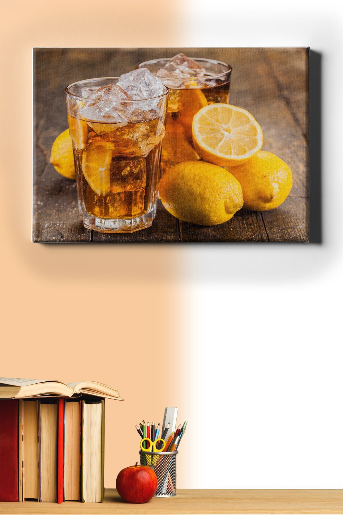 Sayılarla Boyama Seti Kasnaklı Buzlu Limonata