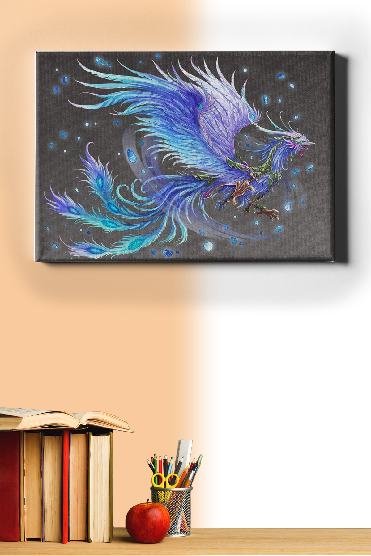 Sayılarla Boyama Seti Kasnaklı Simurg