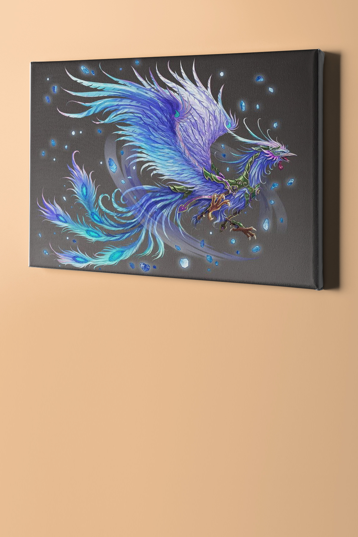 Sayılarla Boyama Seti Kasnaklı Simurg - Görsel 2