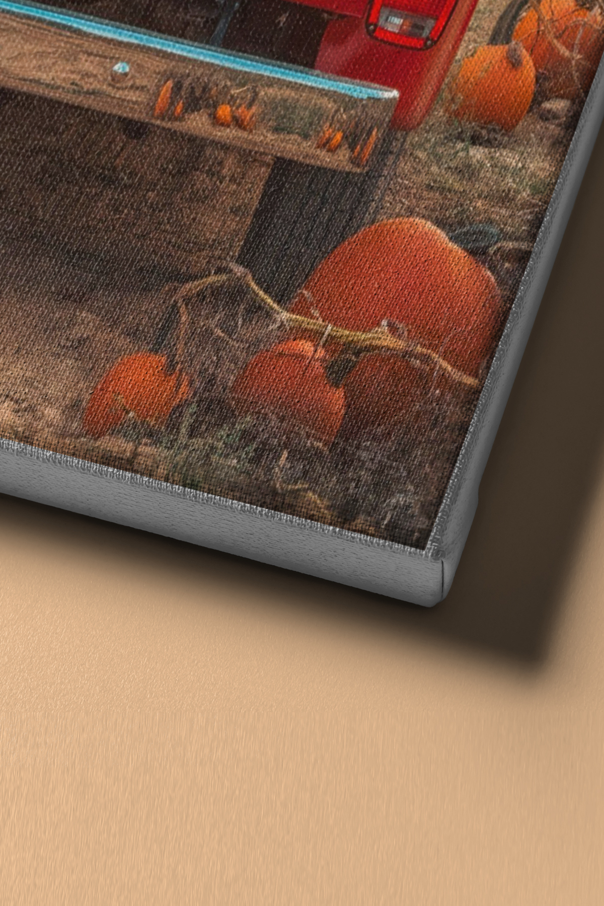 Sayılarla Boyama Seti Kasnaklı Bal Kabakları Arasında Köpek - Görsel 4