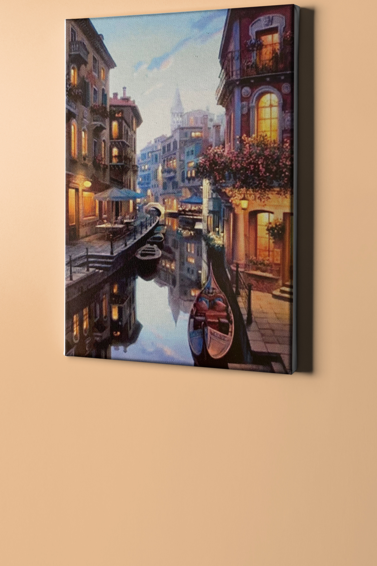 Sayılarla Boyama Seti Kasnaklı Venedik Evleri 1 - Görsel 2