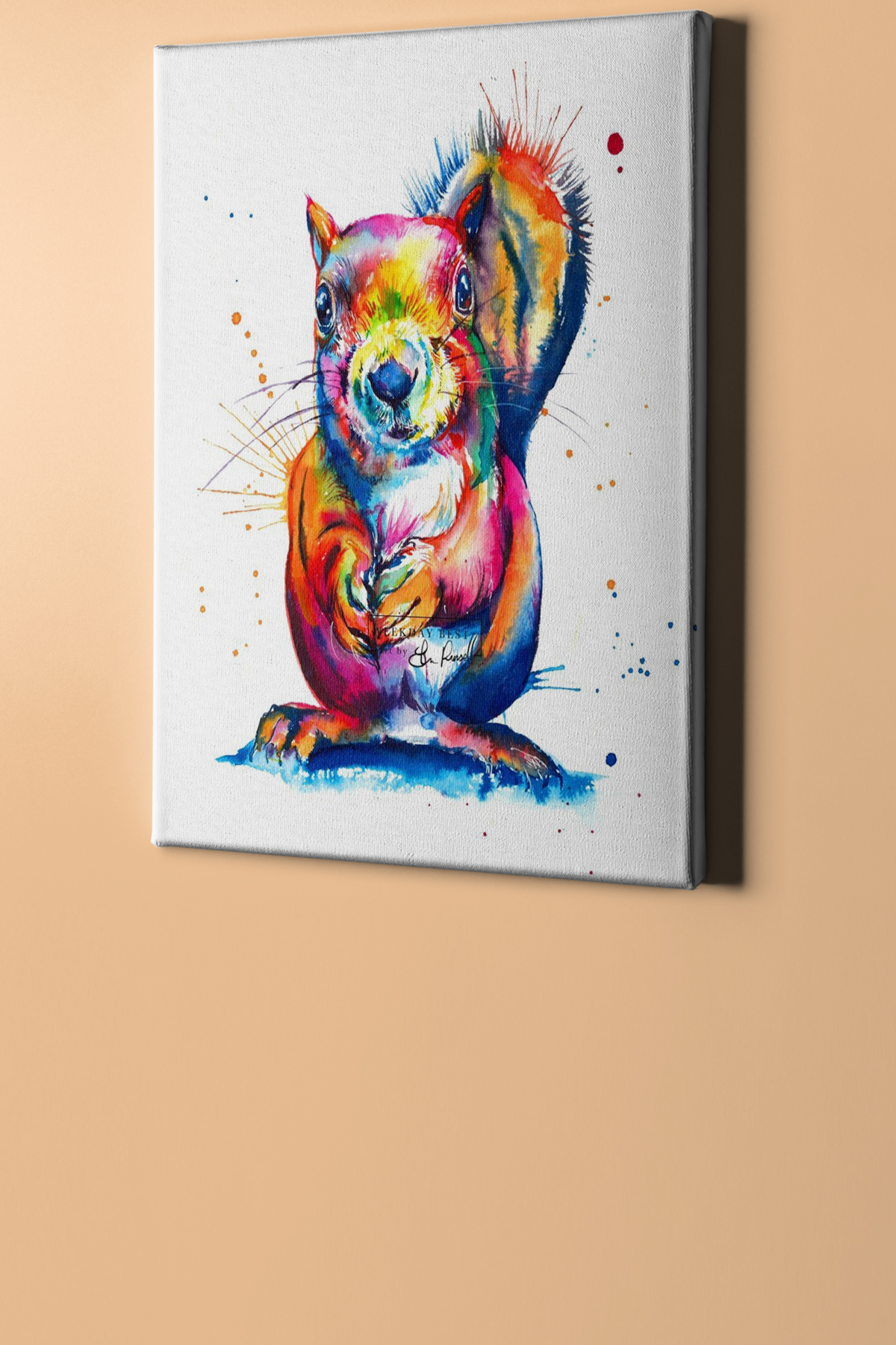 Sayılarla Boyama Seti Kasnaklı Şaşkın Sincap - Görsel 2