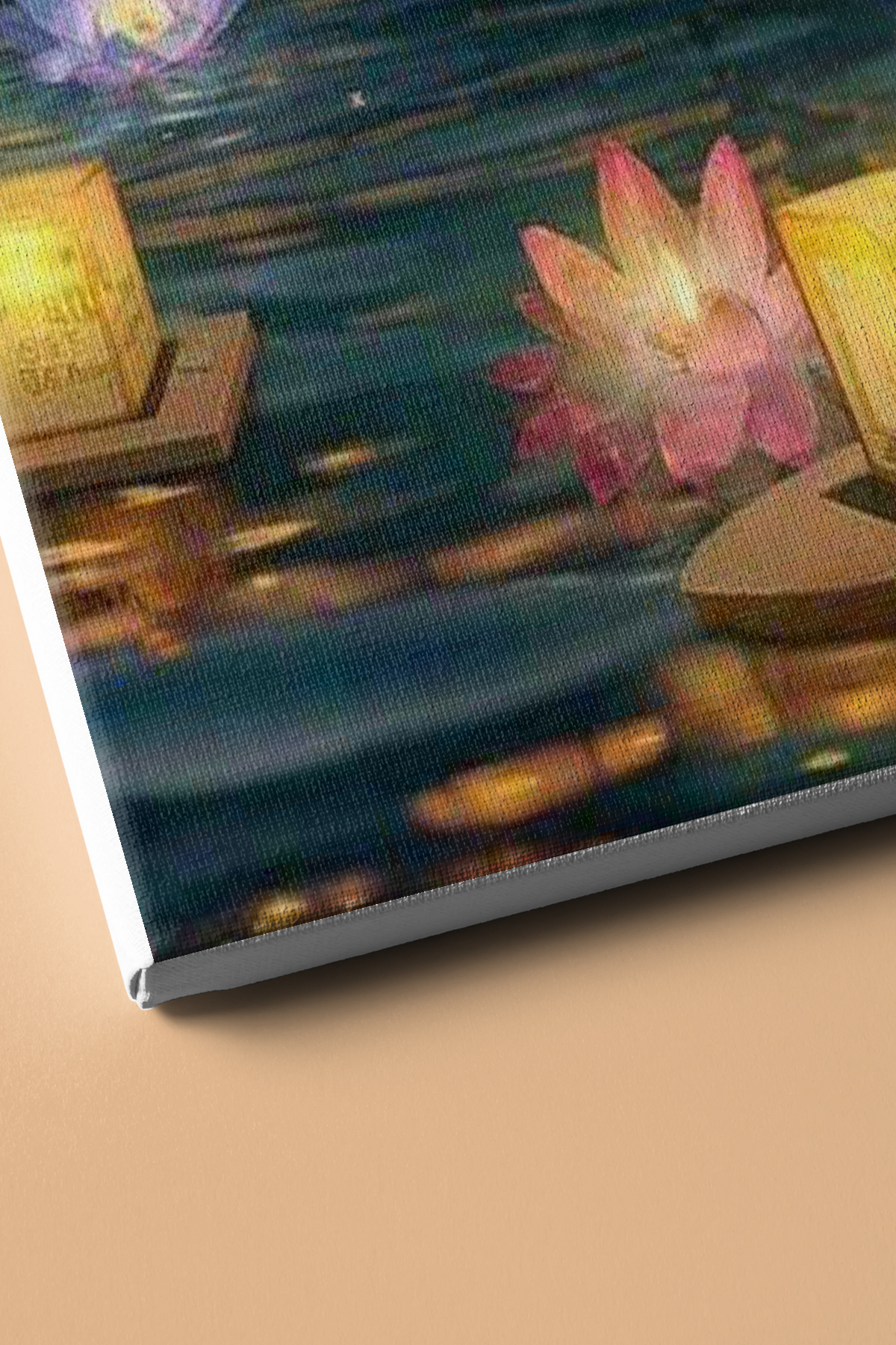 Sayılarla Boyama Seti Kasnaklı Denizde Işıklar - Görsel 3