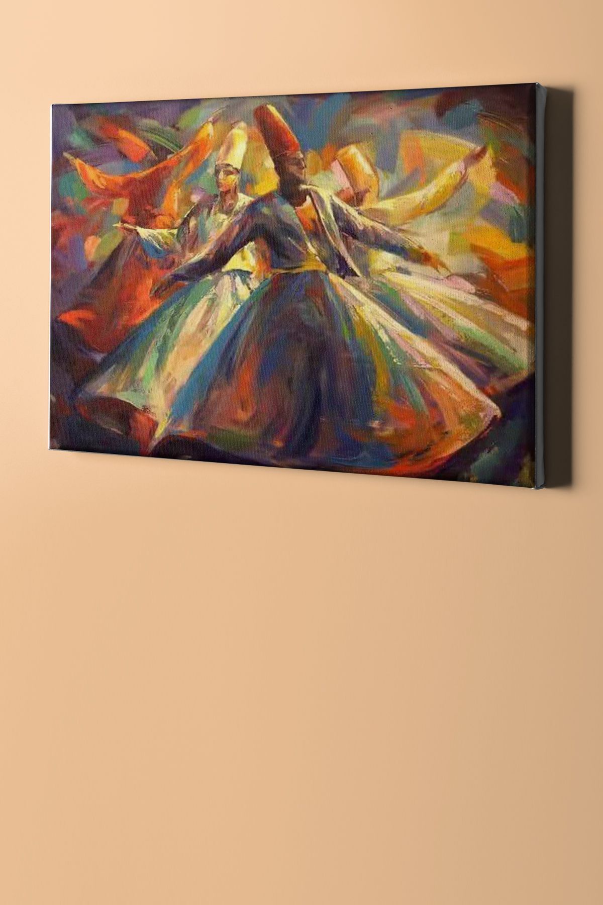 Sayılarla Boyama Seti Kasnaklı Semazenler - Görsel 2