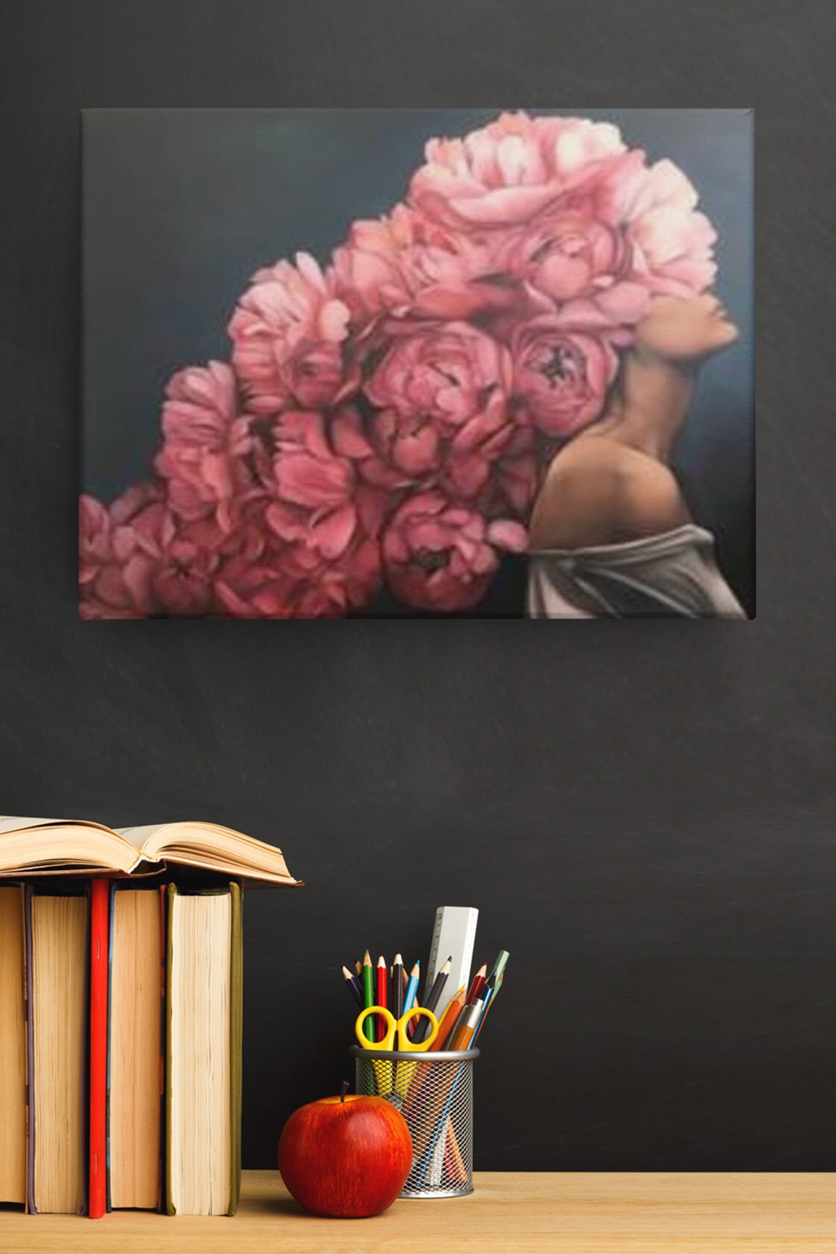 Sayılarla Boyama Seti Kasnaklı Kadınlar Çiçektir 17