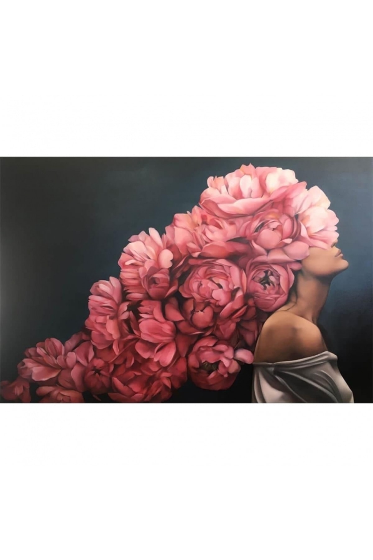 Sayılarla Boyama Seti Kasnaklı Kadınlar Çiçektir 17 - Görsel 2