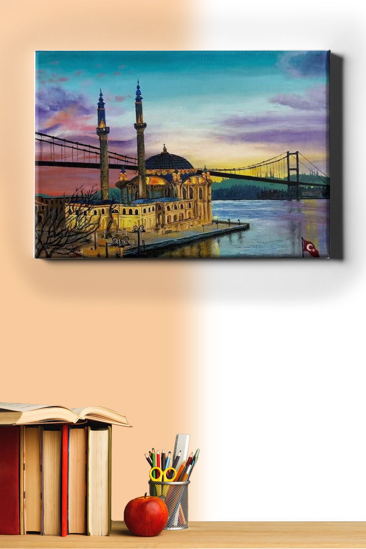 Sayılarla Boyama Seti Kasnaklı Ortaköy'de Nostalji