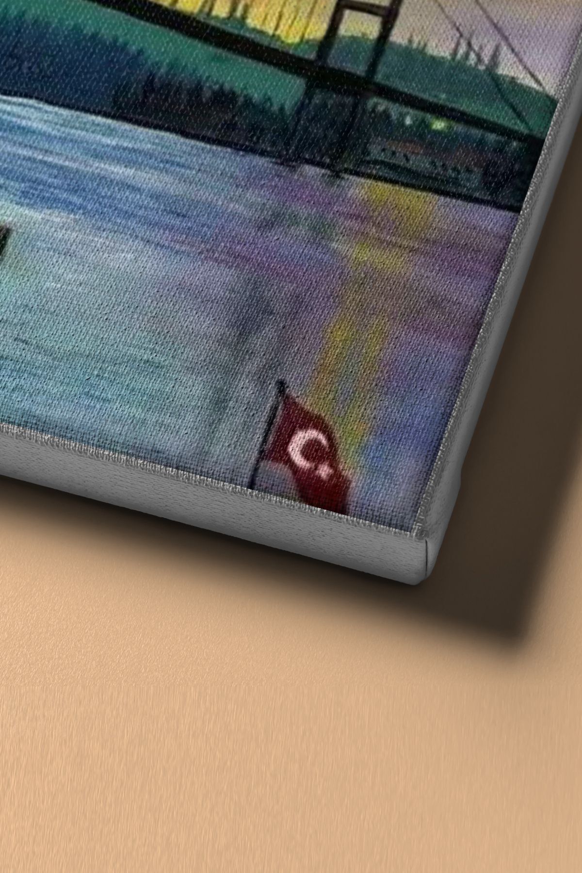 Sayılarla Boyama Seti Kasnaklı Ortaköy'de Nostalji - Görsel 4