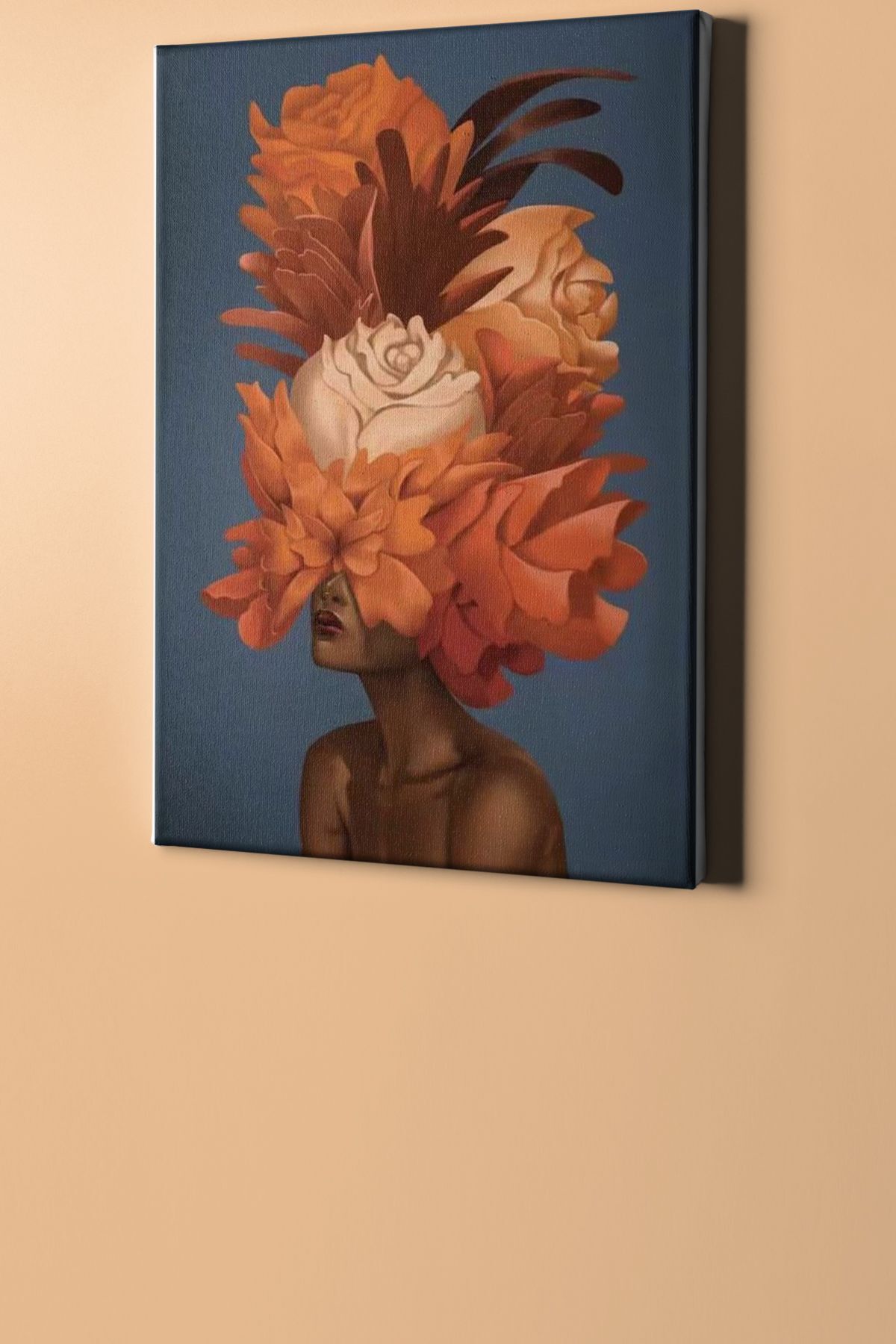 Sayılarla Boyama Seti Kasnaklı Çiçek Kadın - Görsel 2