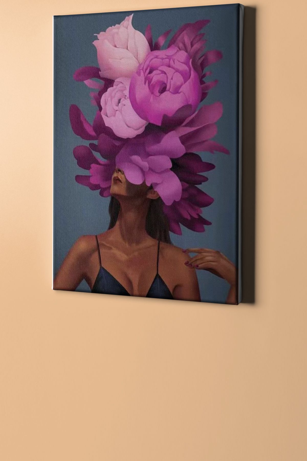 Sayılarla Boyama Seti Kasnaklı Çiçek Kadın 2 - Görsel 2