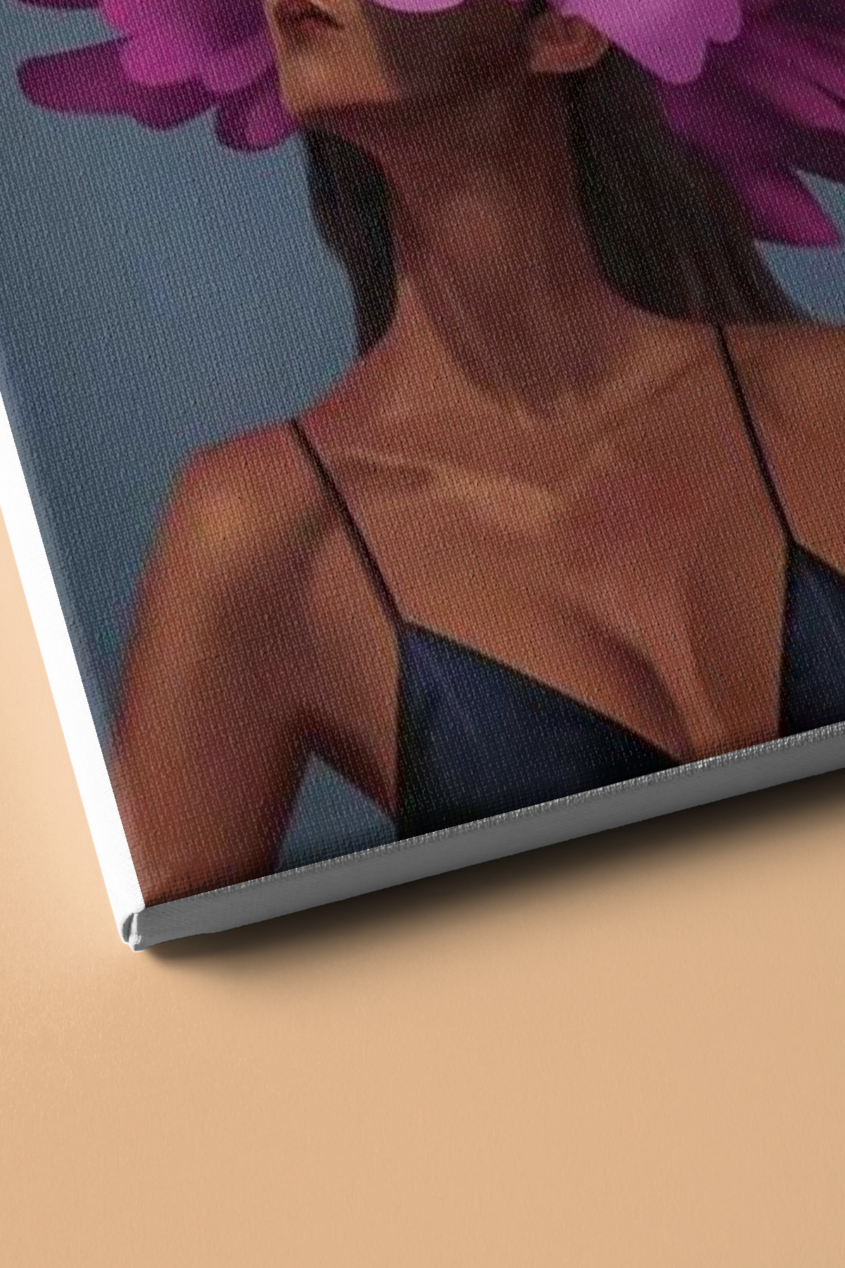 Sayılarla Boyama Seti Kasnaklı Çiçek Kadın 2 - Görsel 3