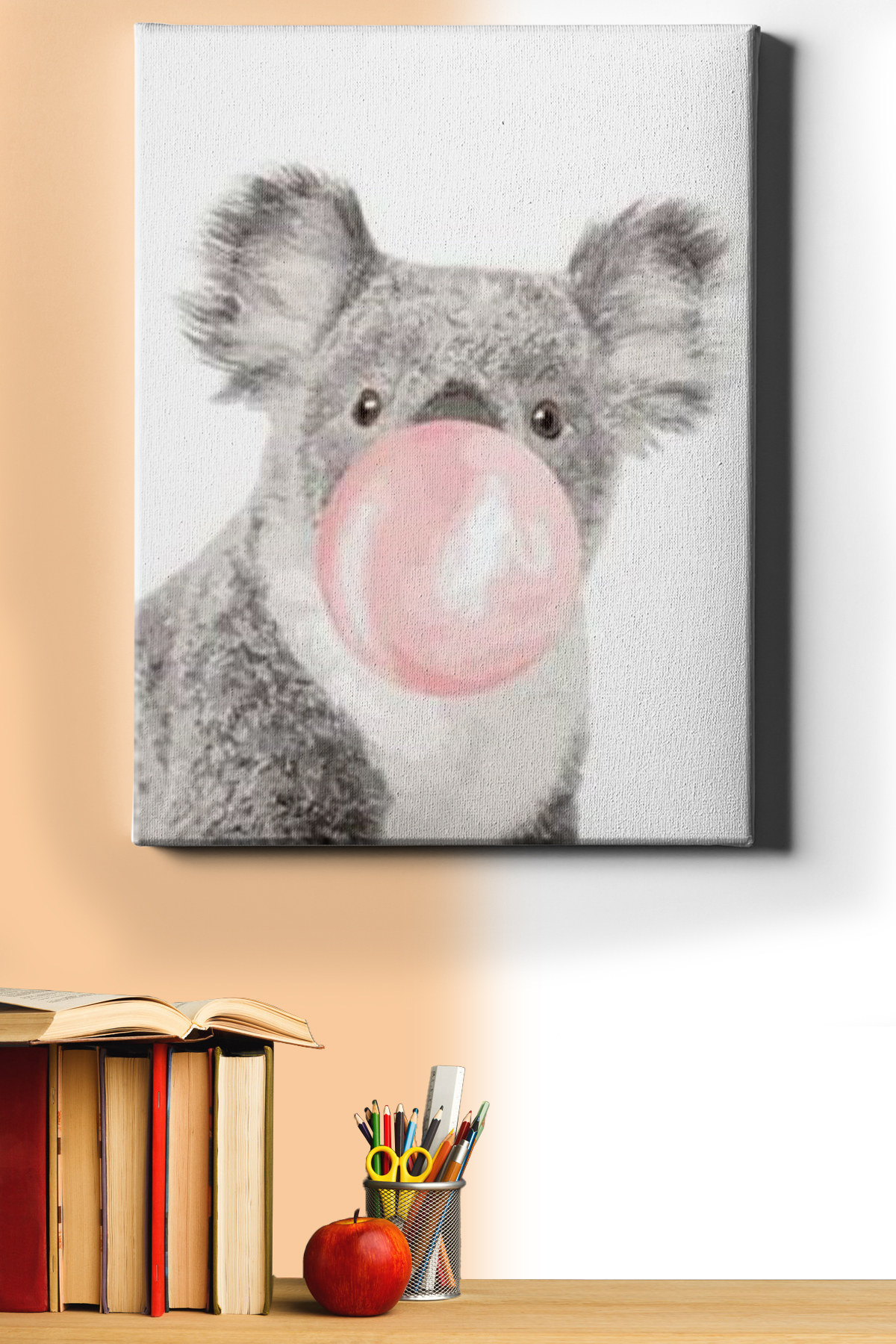 Sayılarla Boyama Seti Kasnaklı Sakız Seven Koala