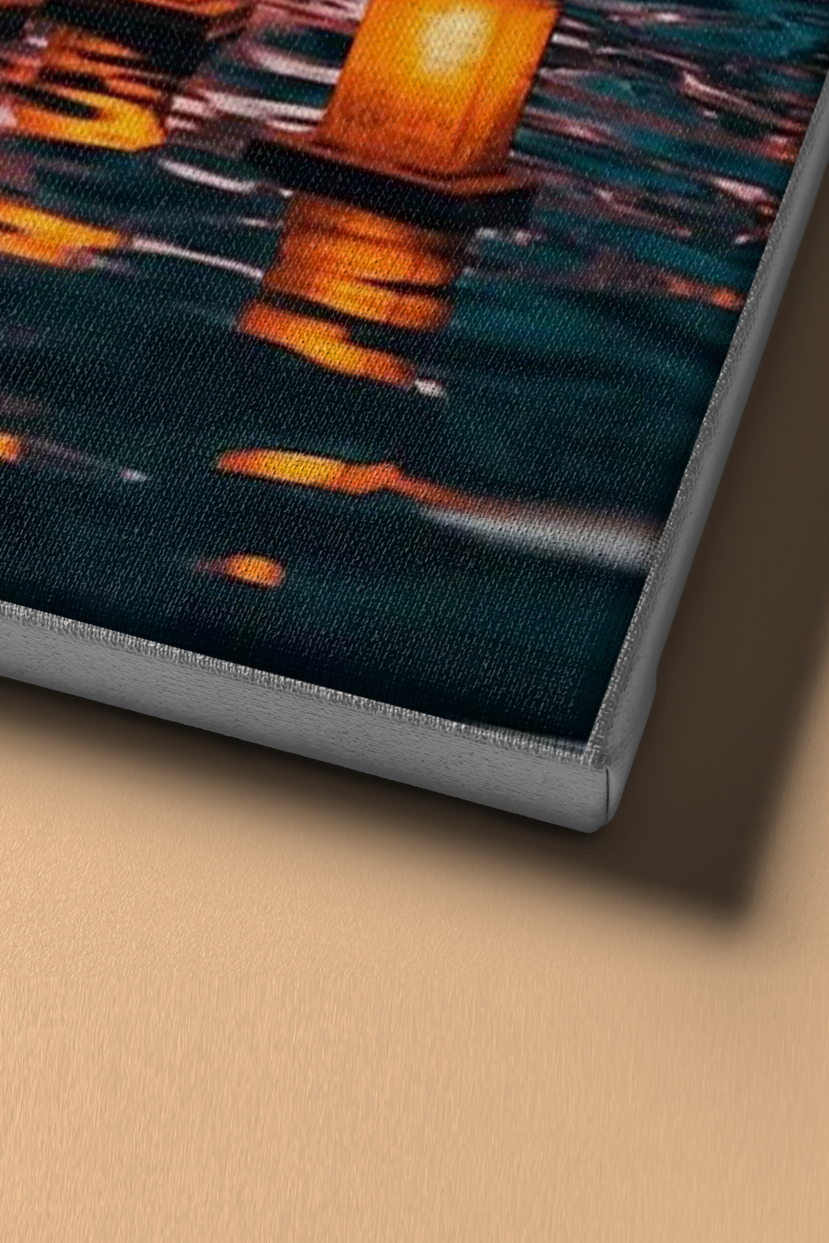 Sayılarla Boyama Seti Kasnaklı Ay Batarken - Görsel 4