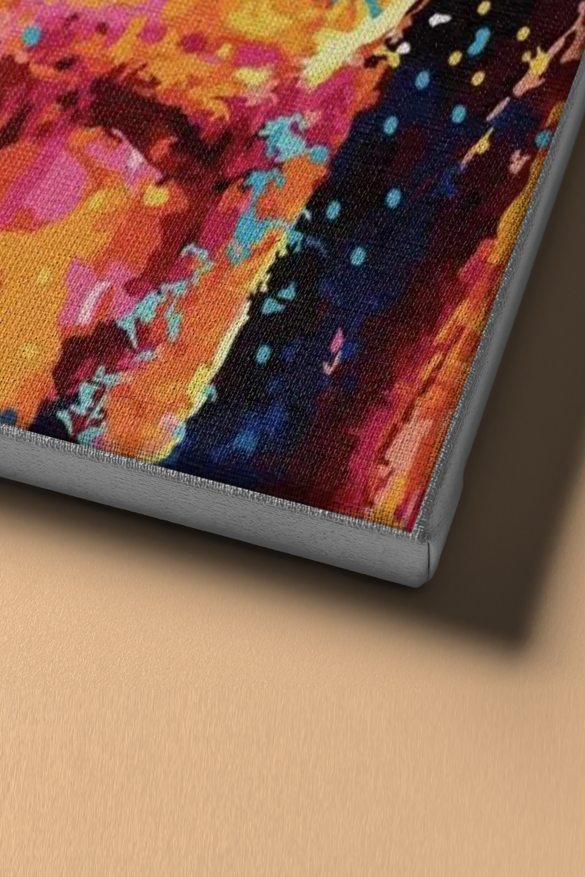 Sayılarla Boyama Seti Kasnaklı Gözlüklü Kadın - Görsel 4