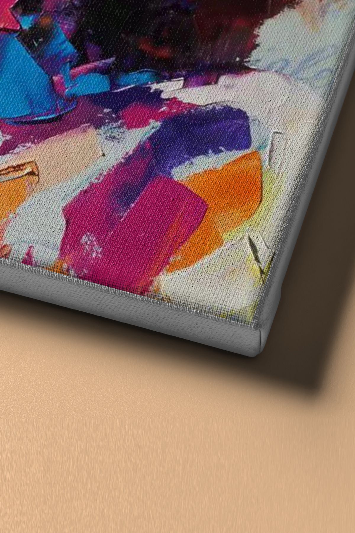 Sayılarla Boyama Seti Kasnaklı Kıvırcık Saçlı Kız - Görsel 4