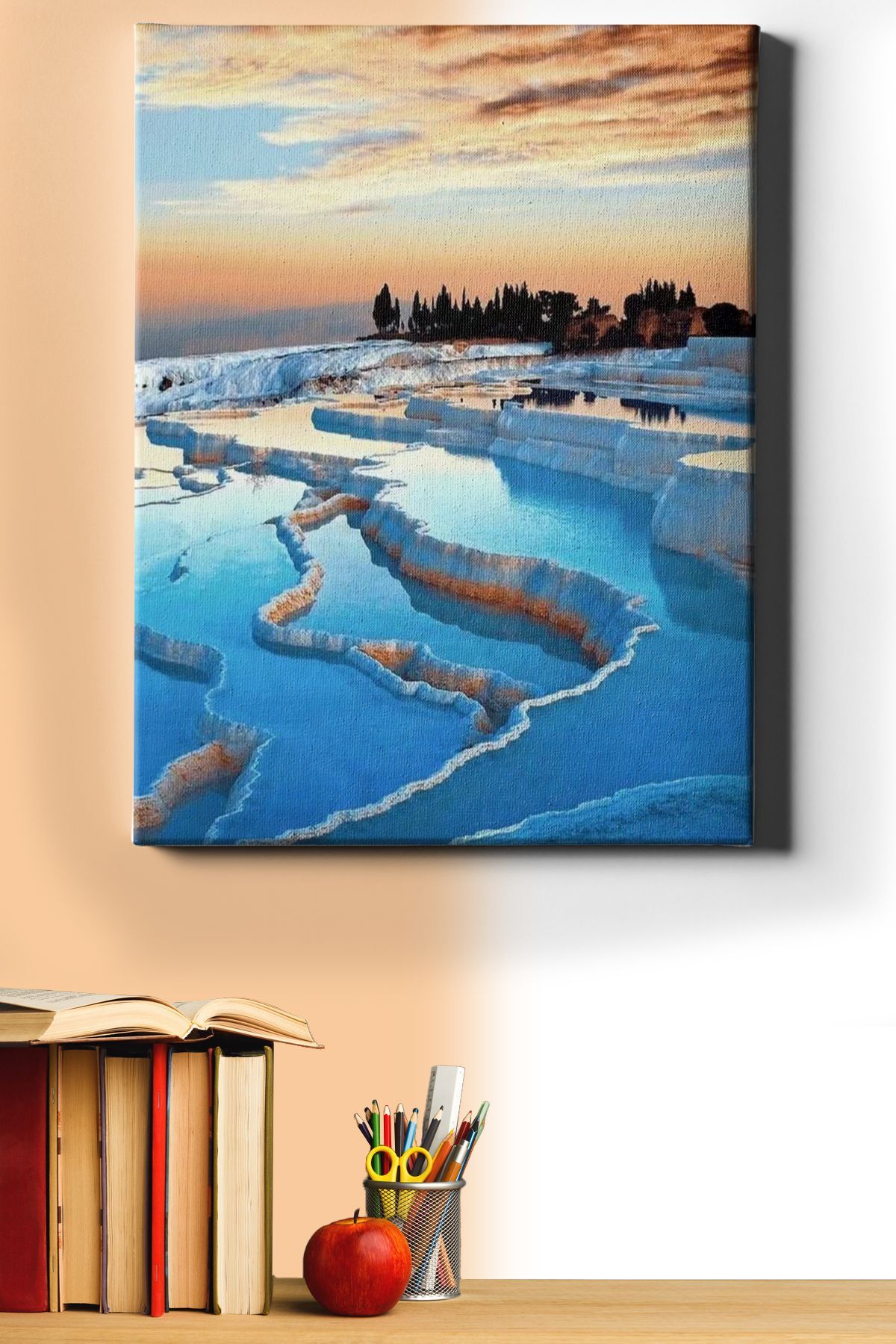 Sayılarla Boyama Seti Kasnaklı Pamukkale Mucizesi