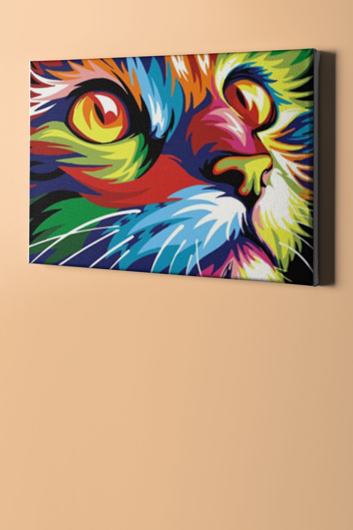 Sayılarla Boyama Seti Kasnaklı Renkli Asil - Görsel 2