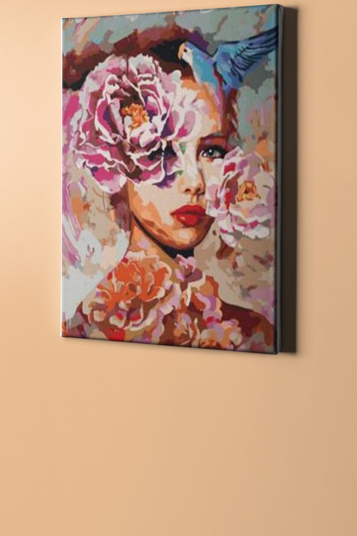 Sayılarla Boyama Seti Kasnaklı Masal Kadın - Görsel 2