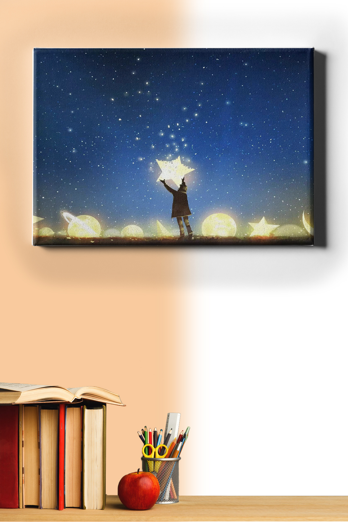 Sayılarla Boyama Seti Kasnaklı Yıldız Toplayıcı