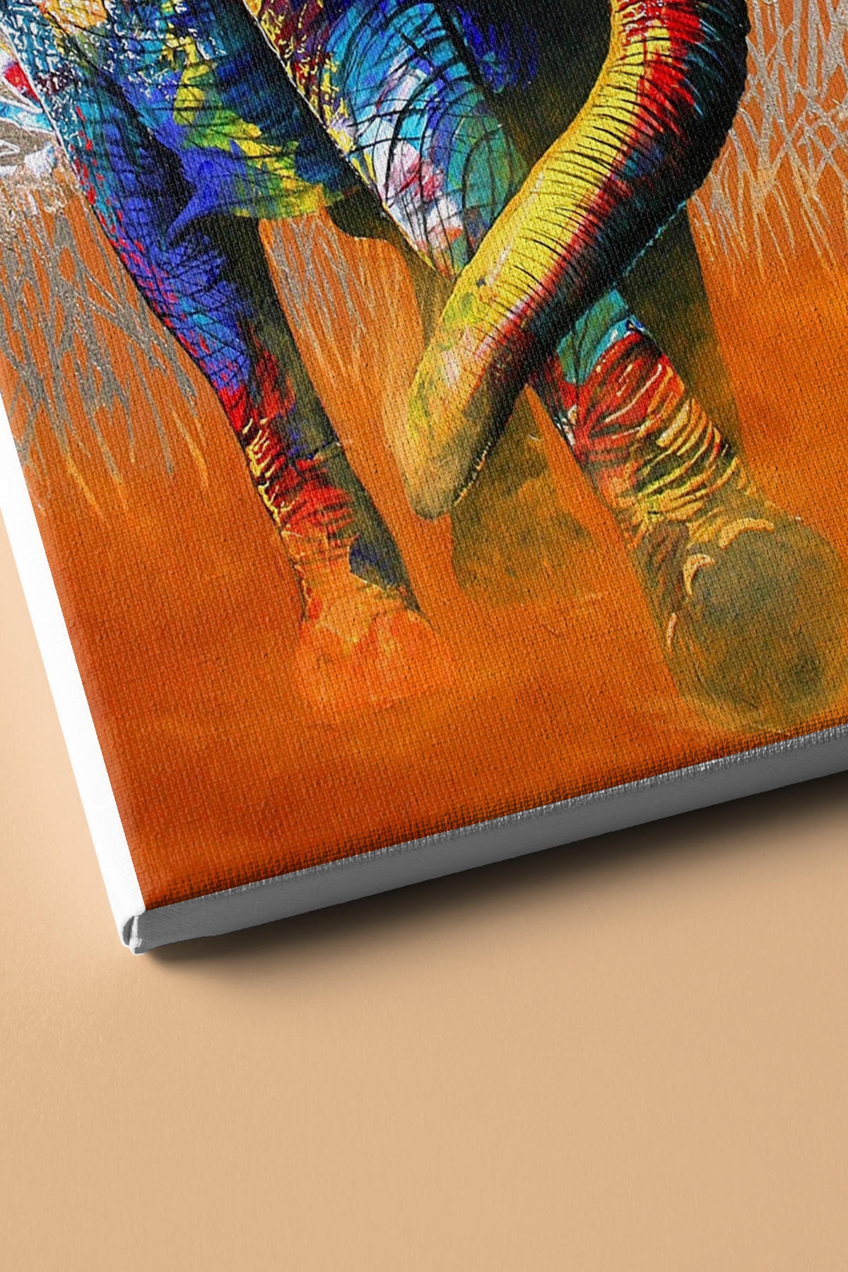 Sayılarla Boyama Seti Kasnaklı Afrika Fili - Görsel 3