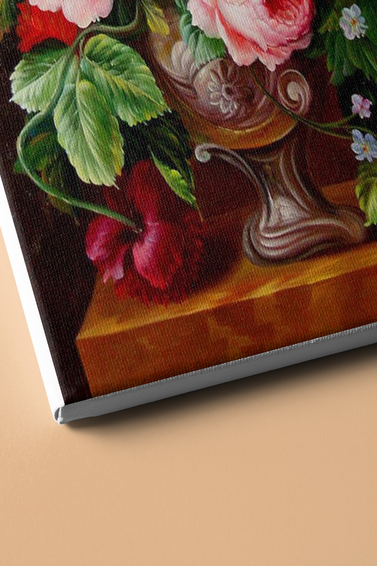 Sayılarla Boyama Seti Kasnaklı Vazoda Renkli Çiçekler - Görsel 3