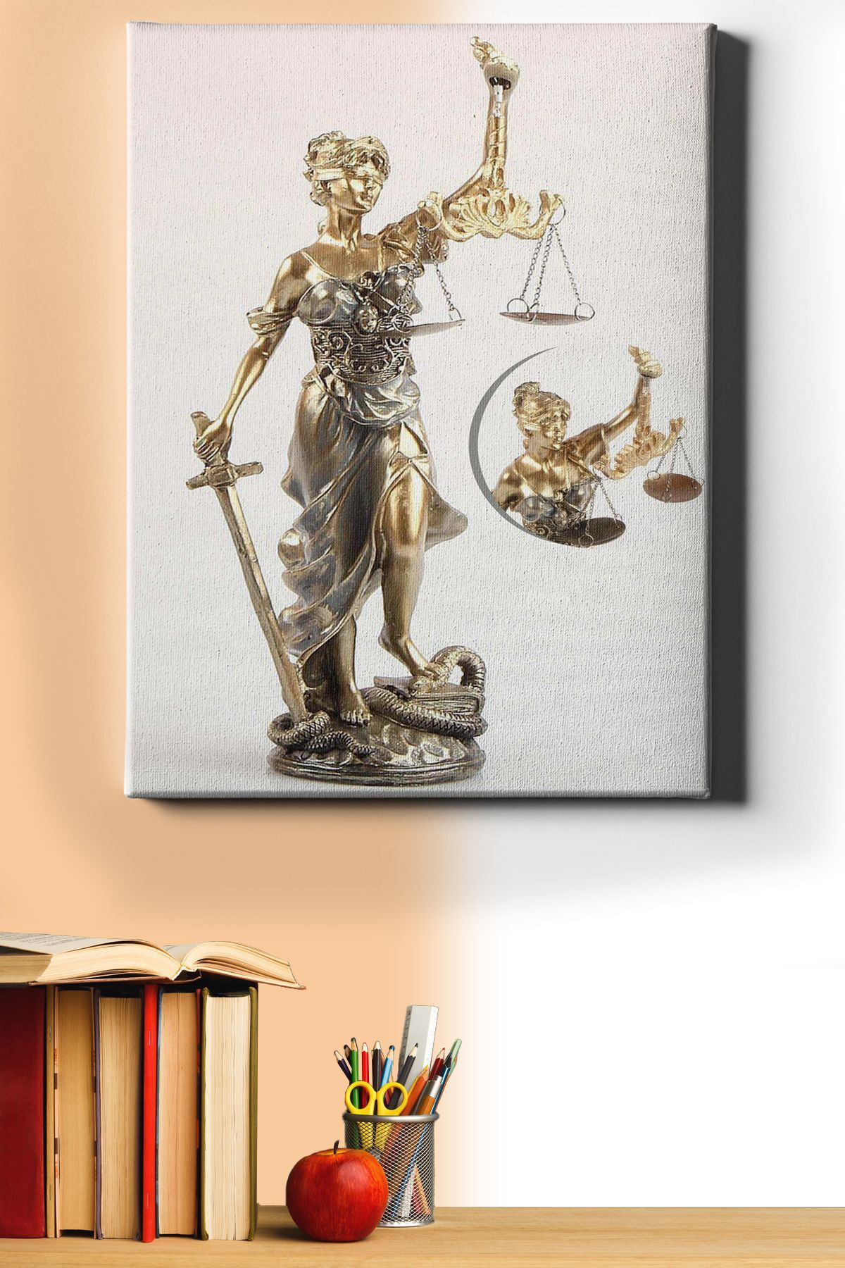 Sayılarla Boyama Seti Kasnaklı Adalet