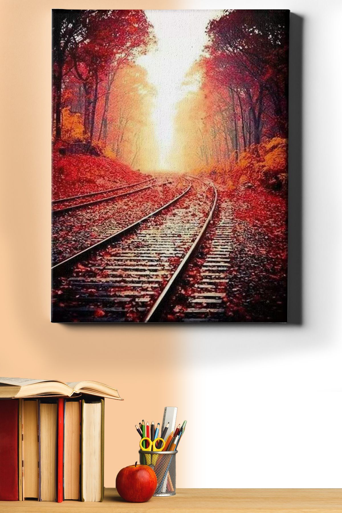 Sayılarla Boyama Seti Kasnaklı Sonbaharda Yolculuk