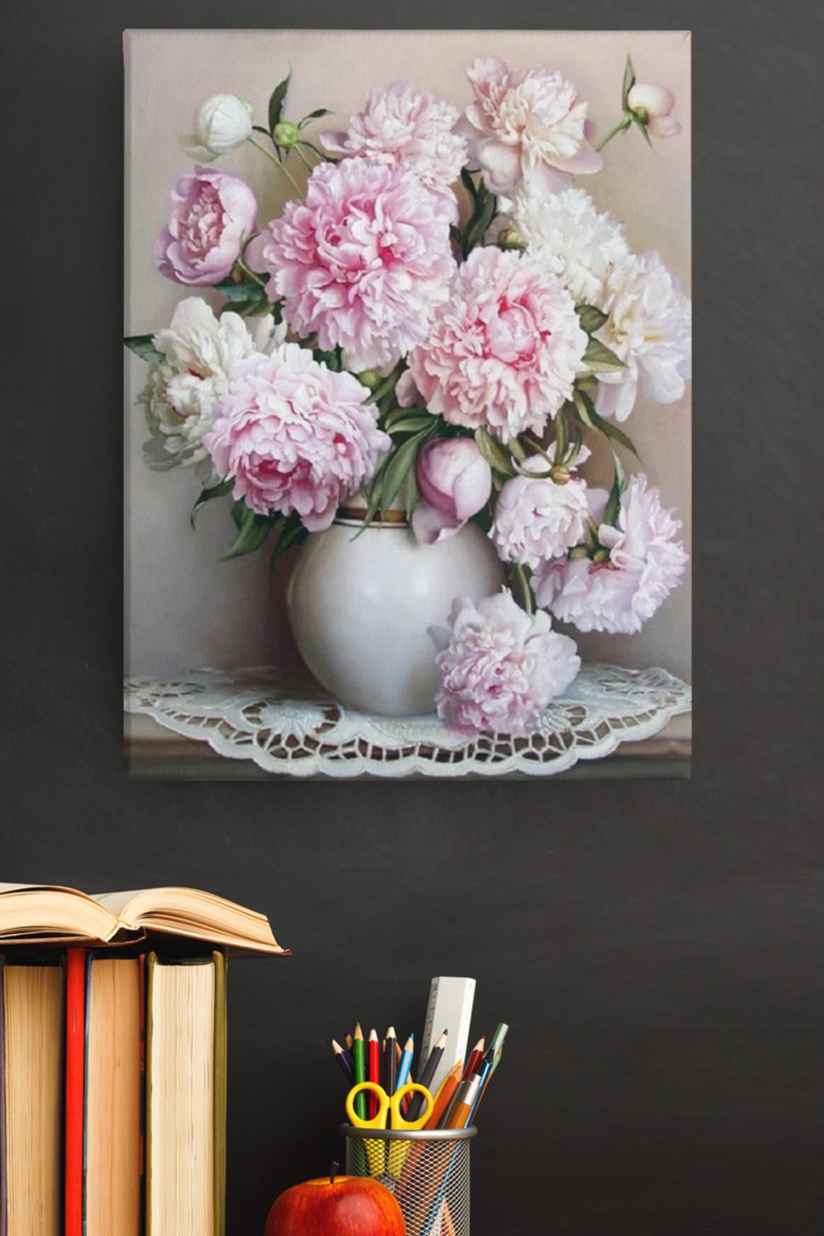 Sayılarla Boyama Seti Kasnaklı Şakayık