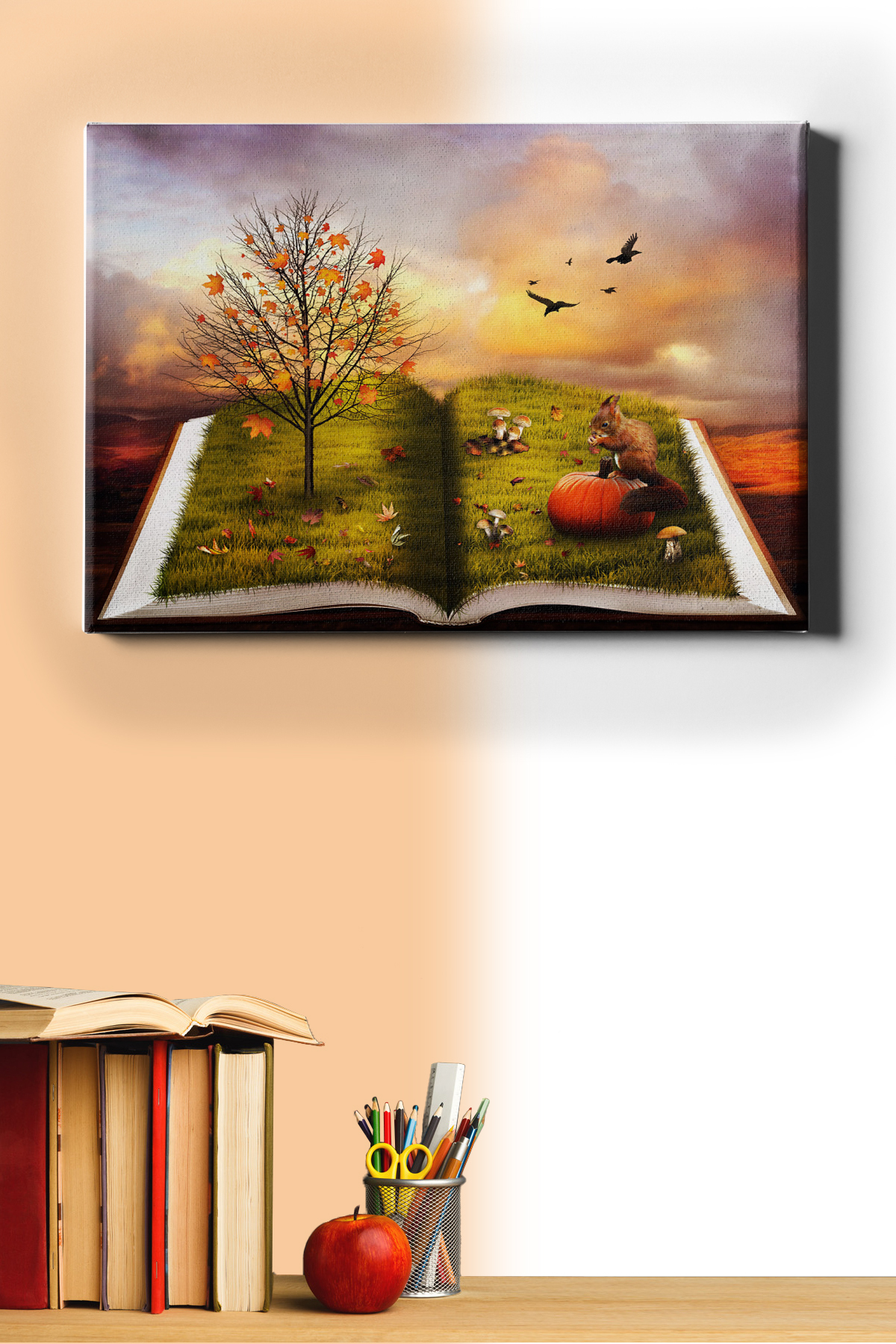 Sayılarla Boyama Seti Kasnaklı Sonbaharın Kitabı