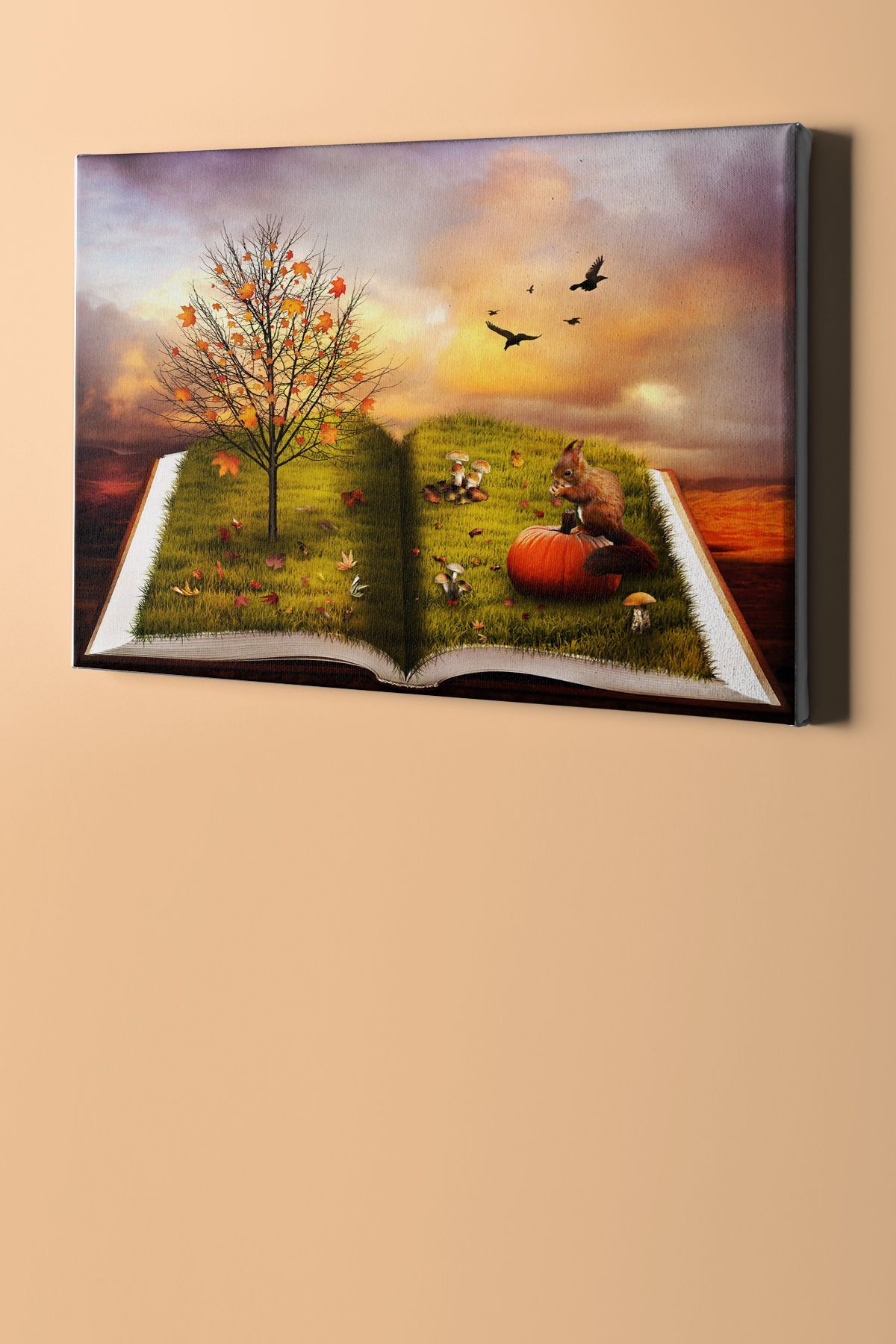 Sayılarla Boyama Seti Kasnaklı Sonbaharın Kitabı - Görsel 2