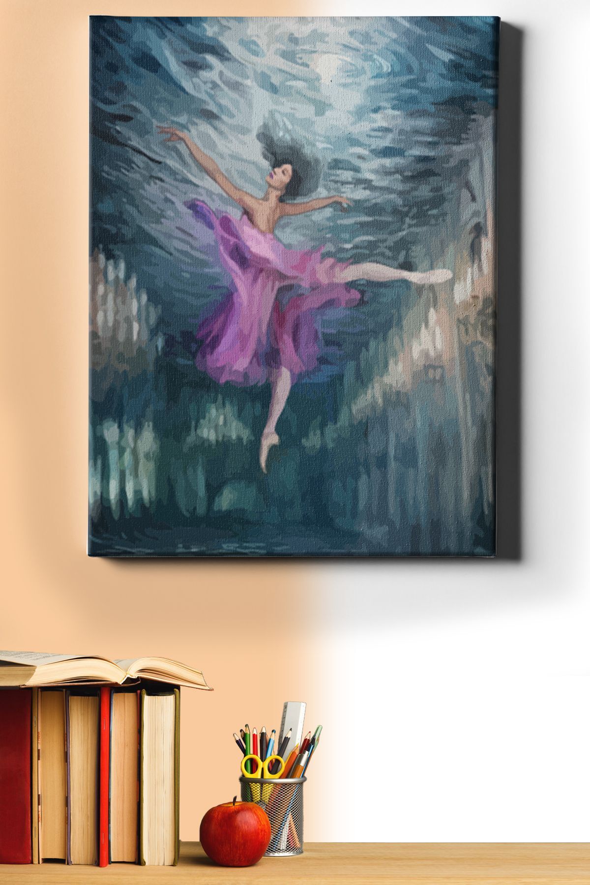 Sayılarla Boyama Seti Kasnaklı Rüyada Dans