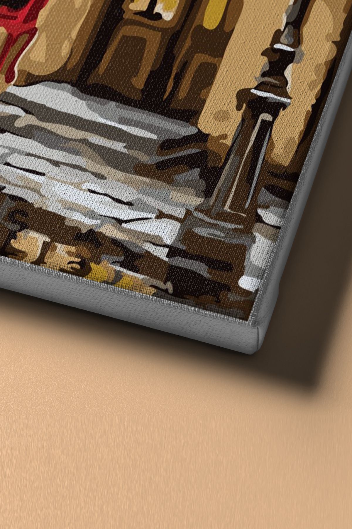 Sayılarla Boyama Seti Kasnaklı Cafede Buluşma - Görsel 4